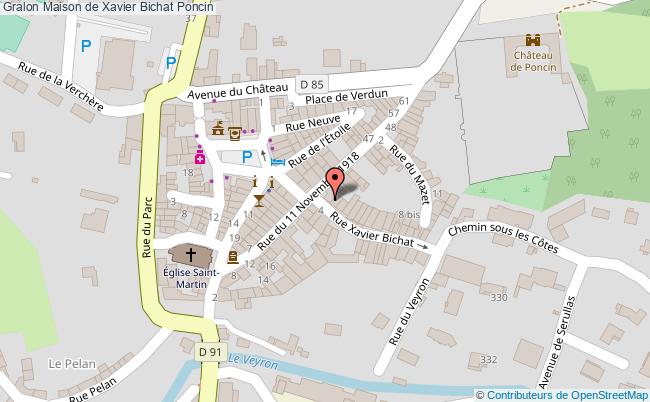 Maison De Xavier Bichat  Poncin