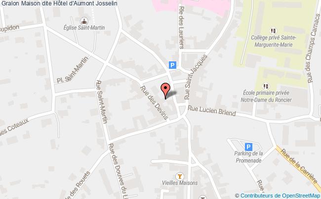 Maison Dite Hôtel D'aumont  Josselin