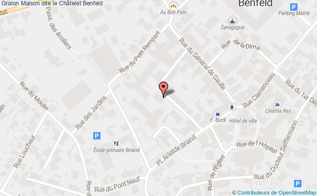 Maison Dite Le Châtelet  Benfeld