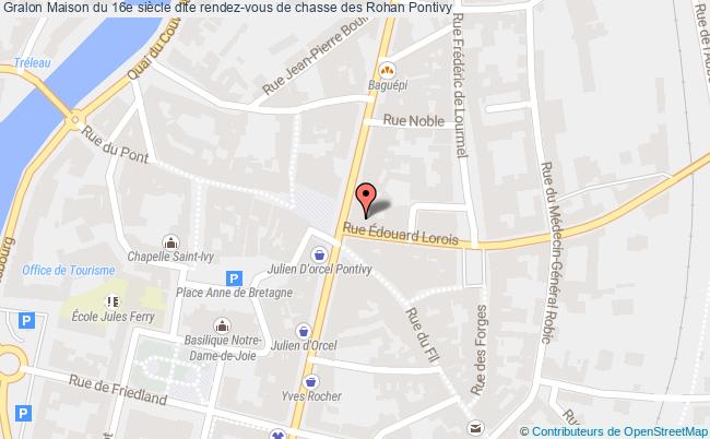 Maison Du 16e Siècle Dite Rendez-vous De Chasse Des Rohan  Pontivy