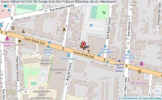 Maison Du Livre, De L'image Et Du Son François Mitterrand (mlis)  Villeurbanne