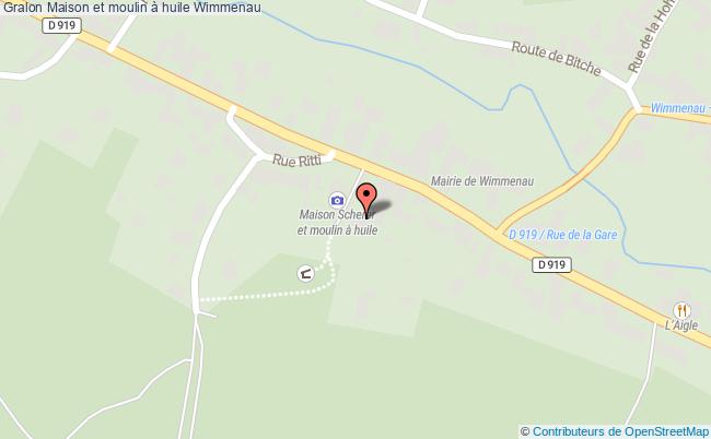 Maison Et Moulin à Huile  Wimmenau