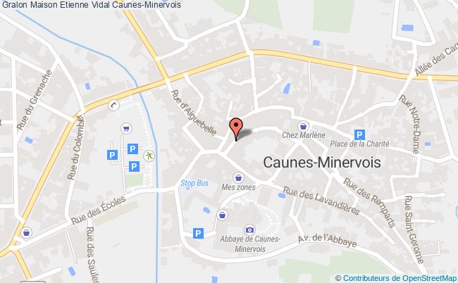 Maison Etienne Vidal  Caunes-minervois