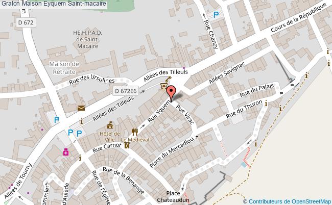 Maison Eyquem  Saint-macaire