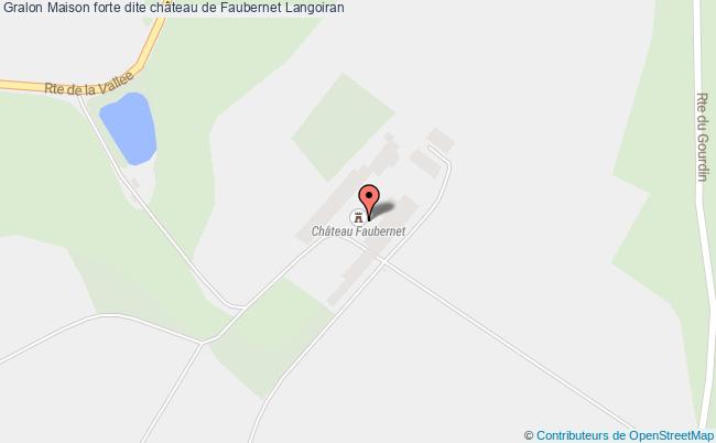 Maison Forte Dite Château De Faubernet  Langoiran