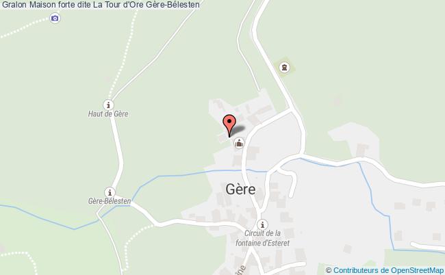 Maison Forte Dite La Tour D'ore  Gère-bélesten