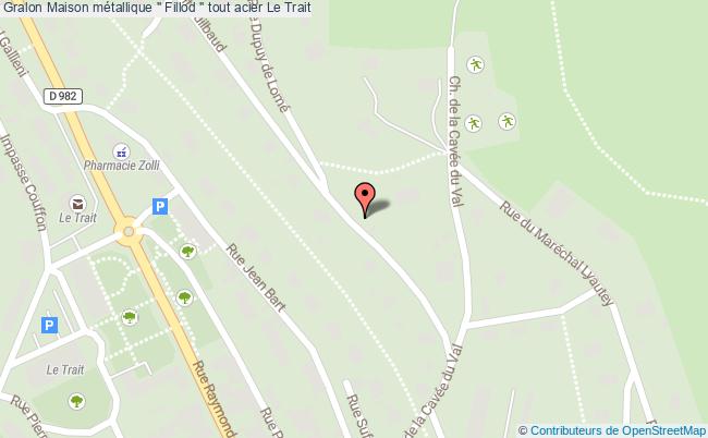 Maison Métallique " Fillod " Tout Acier  Le Trait