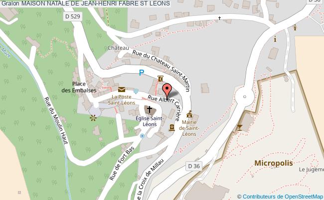 Maison Natale De Jean-henri Fabre  Saint-léons