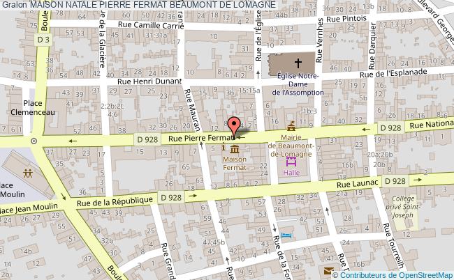 Maison Natale Pierre Fermat  Beaumont-de-lomagne