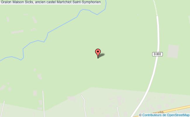 Maison Siclis, Ancien Castel Martchiot  Saint-symphorien