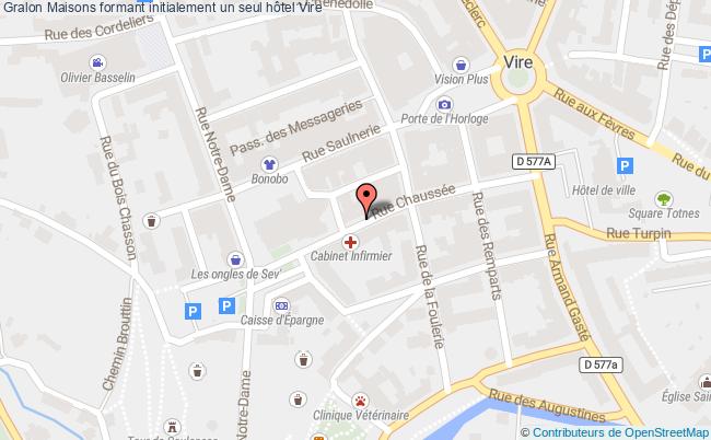 Maisons Formant Initialement Un Seul Hôtel  Vire