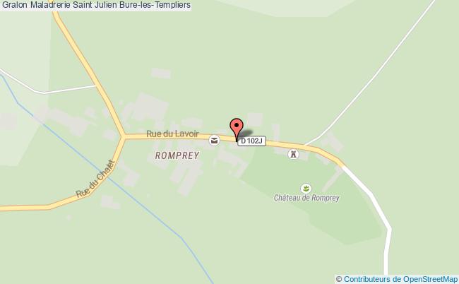 Maladrerie Saint Julien  Bure-les-templiers