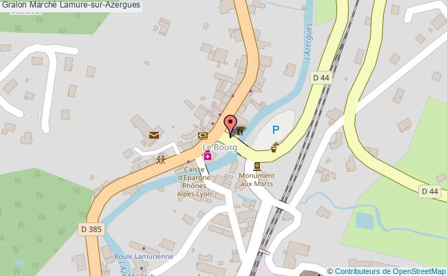 Marché  Lamure-sur-azergues