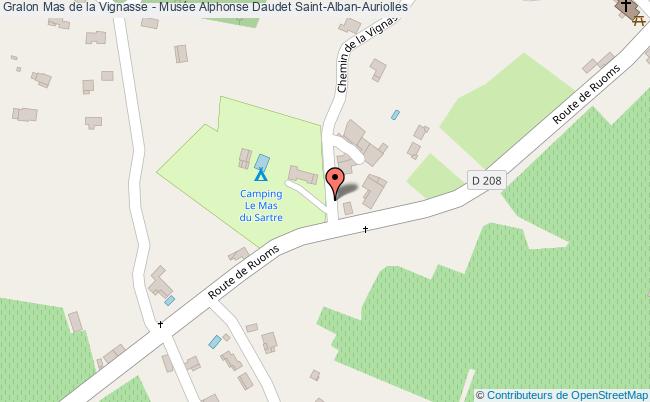 Mas De La Vignasse - Musée Alphonse Daudet  Saint-alban-auriolles