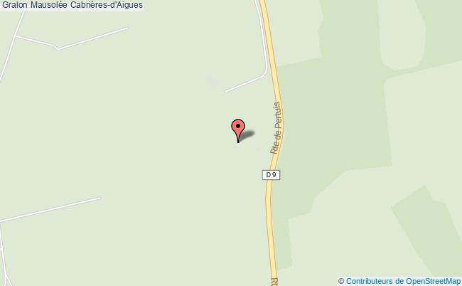 Mausolée  Cabrières-d'aigues