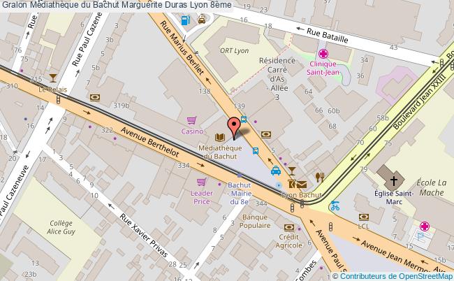 Médiathèque Du Bachut Marguerite Duras  Lyon