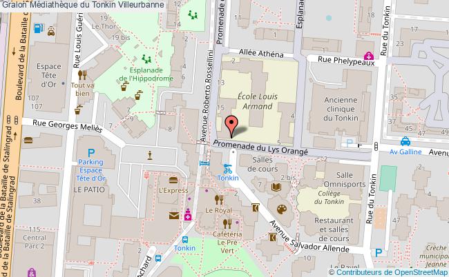 Médiathèque Du Tonkin  Villeurbanne