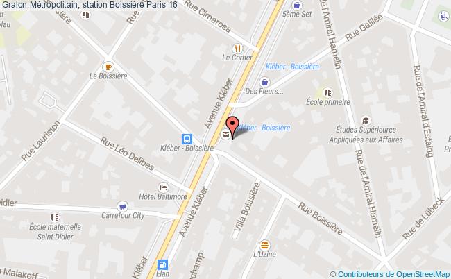 Métropolitain, Station Boissière  Paris