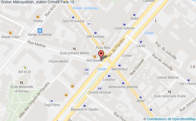 Métropolitain, Station Crimée  Paris