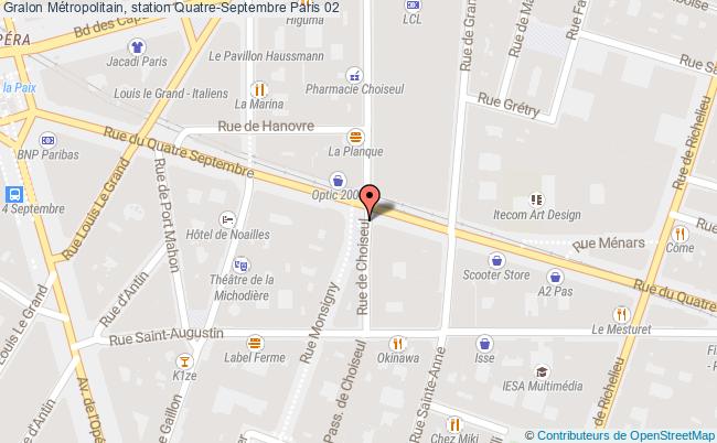 Métropolitain, Station Quatre-septembre  Paris