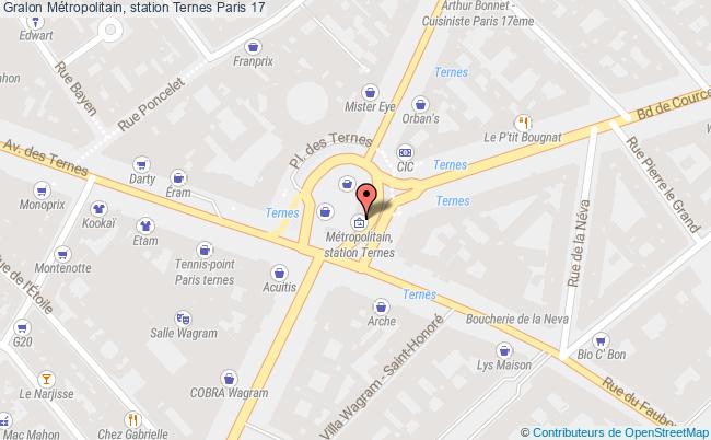 Métropolitain, Station Ternes  Paris