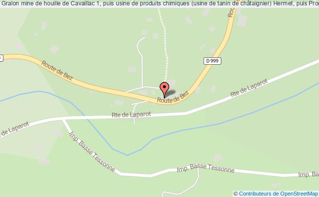 Mine De Houille De Cavaillac 1, Puis Usine De Produits Chimiques (usine De Tanin De Châtaignier) Hermet, Puis Progil  Molières-cavaillac