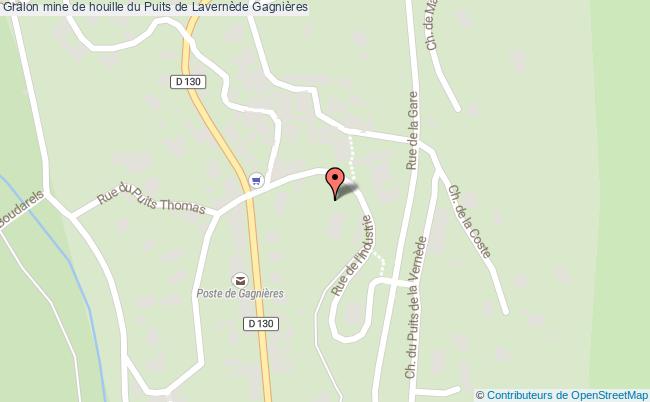 Mine De Houille Du Puits De Lavernède  Gagnières
