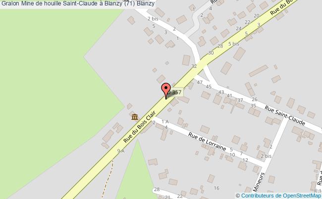 Mine De Houille Saint-claude à Blanzy (71) 