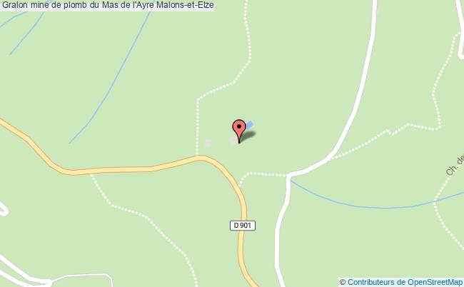 Mine De Plomb Du Mas De L'ayre  Malons-et-elze