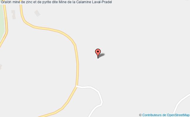 Mine De Zinc Et De Pyrite Dite Mine De La Calamine  Laval-pradel