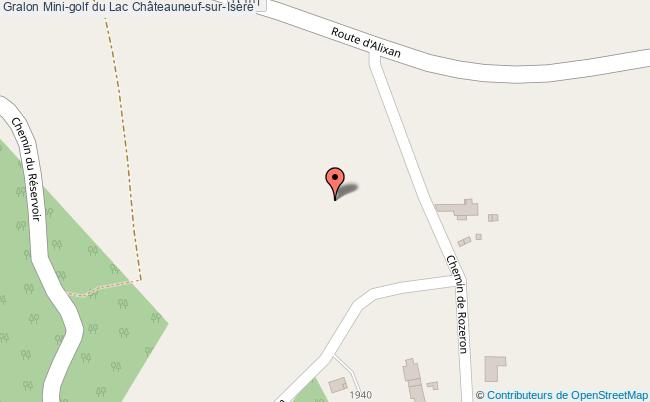 Mini-golf Du Lac  Châteauneuf-sur-isère