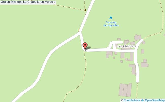 Mini Golf  La Chapelle-en-vercors