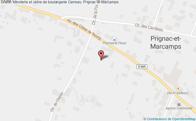 Minoterie Et Usine De Boulangerie Carreau.  Prignac-et-marcamps