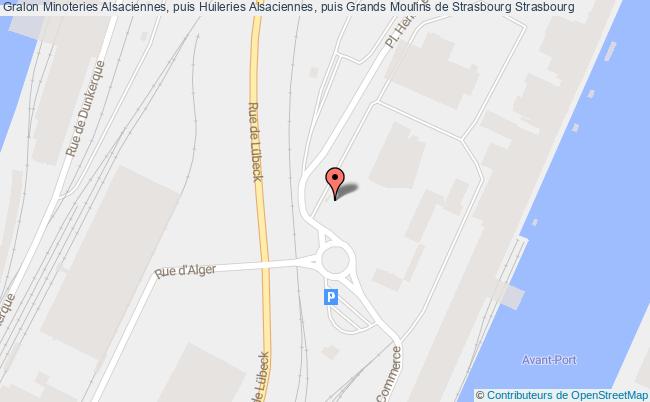 Minoteries Alsaciennes, Puis Huileries Alsaciennes, Puis Grands Moulins De Strasbourg 