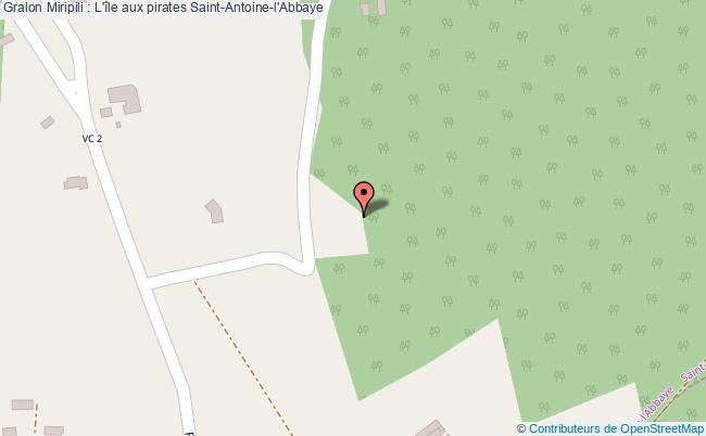 Miripili : L'île Aux Pirates  Saint-antoine-l'abbaye