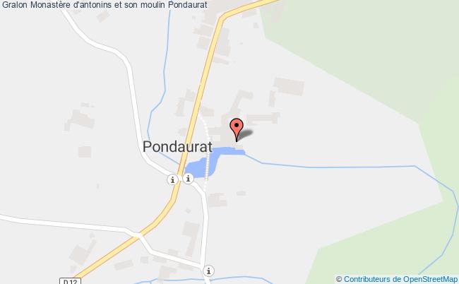 Monastère D'antonins Et Son Moulin  Pondaurat