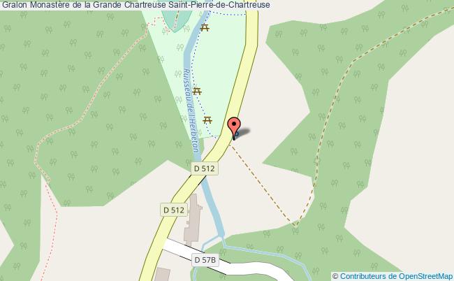 Monastère De La Grande Chartreuse  Saint-pierre-de-chartreuse