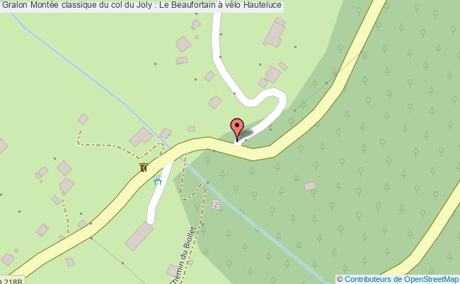 Montée Classique Du Col Du Joly : Le Beaufortain à Vélo  Hauteluce