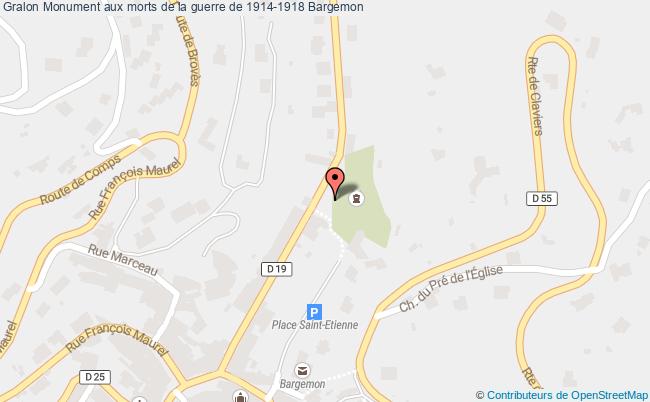Monument Aux Morts De La Guerre De 1914-1918  Bargemon