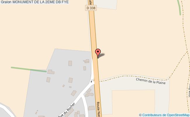 Monument De La 2eme Db  Fyé