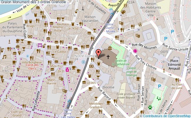 Monument Des 3 Ordres  Grenoble