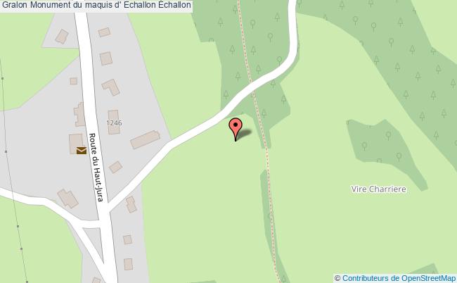 Monument Du Maquis D' Echallon 