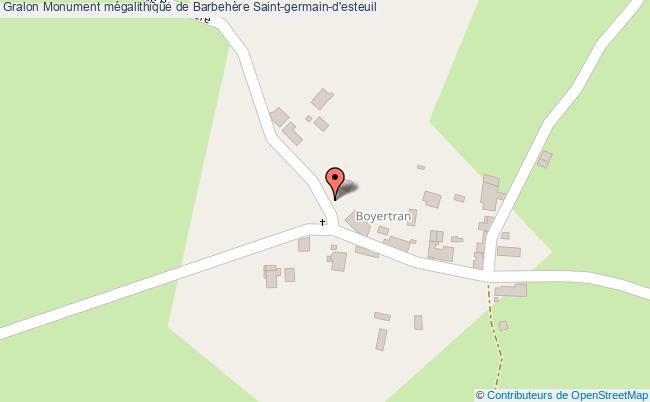 Monument Mégalithique De Barbehère  Saint-germain-d'esteuil