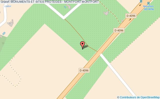 Monuments Et Sites Proteges - Montfort 