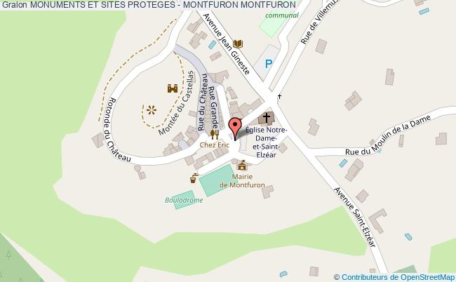 Monuments Et Sites Proteges - Montfuron 