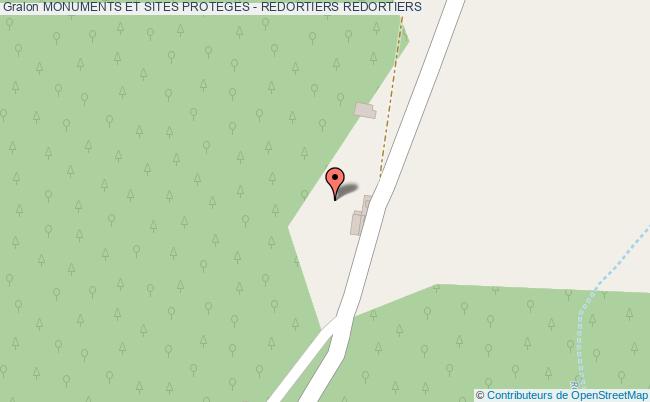 Monuments Et Sites Proteges - Redortiers 