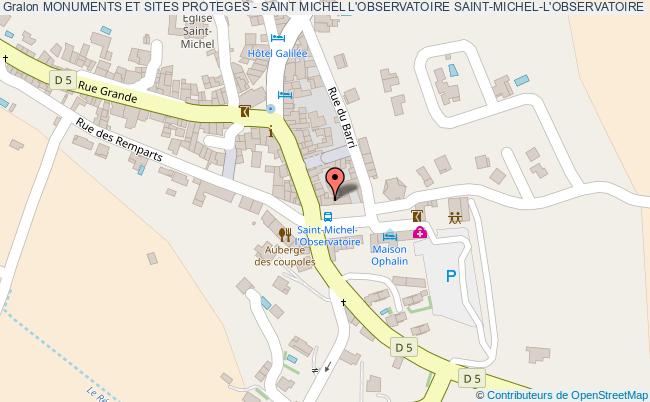 Monuments Et Sites Proteges - Saint Michel L'observatoire  Saint-michel-l'observatoire