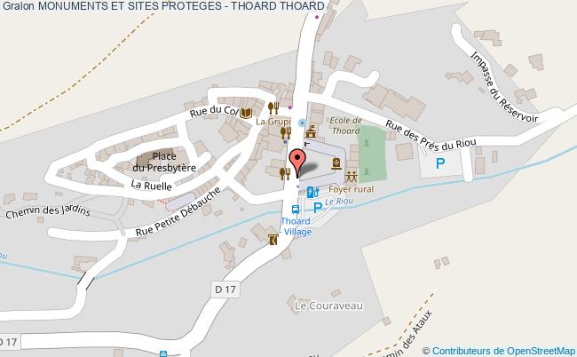 Monuments Et Sites Proteges - Thoard 