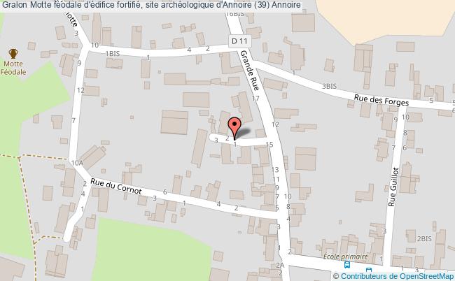 Motte Féodale D'édifice Fortifié, Site Archéologique D'annoire (39) 