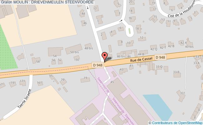 Moulin : Drievenmeulen  Steenvoorde